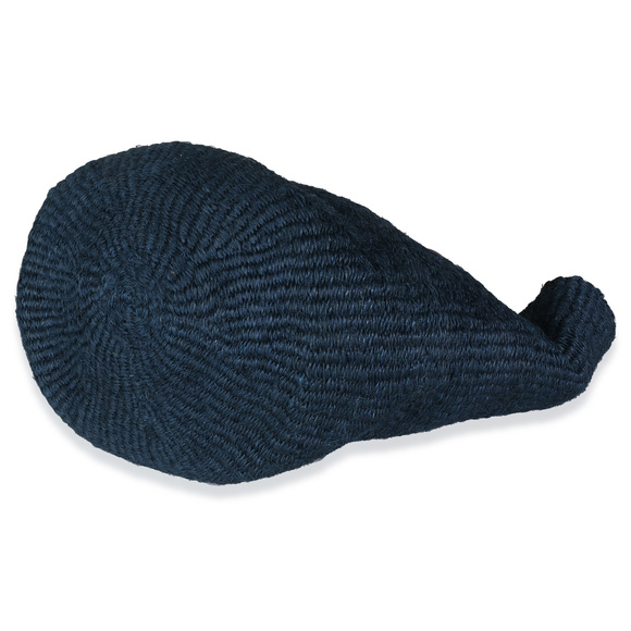 Saint Laurent Navy Raffia Calfskin Medium Panier Tote - Picture 6 of 7